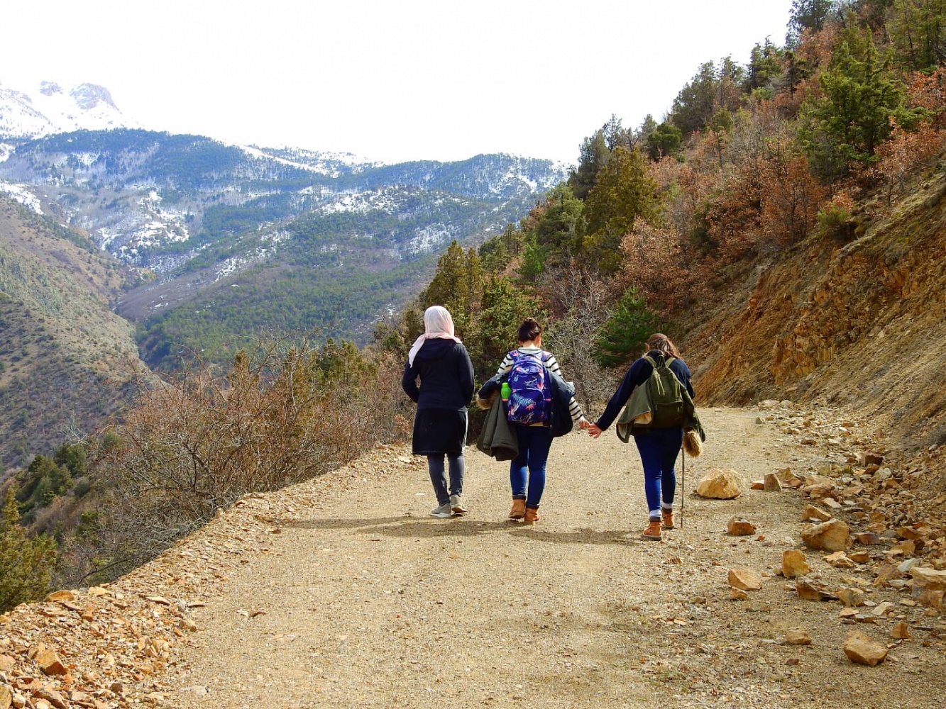 Gümüşhaneli dağcılardan Kadınlar Günü yürüyüşü 7