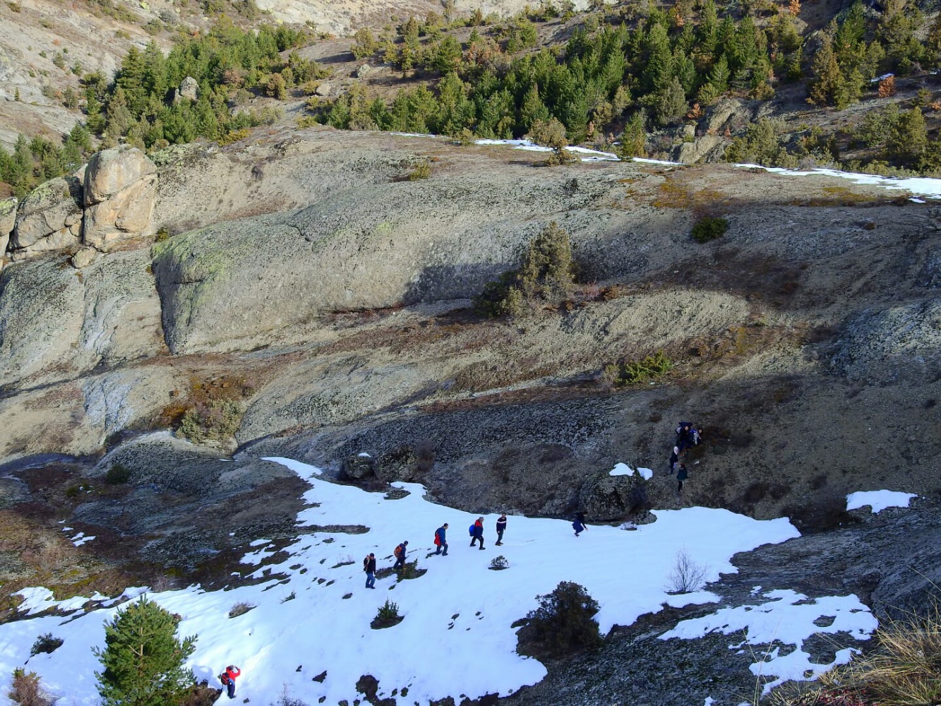 Gümüşhaneli dağcılardan Kadınlar Günü yürüyüşü 19