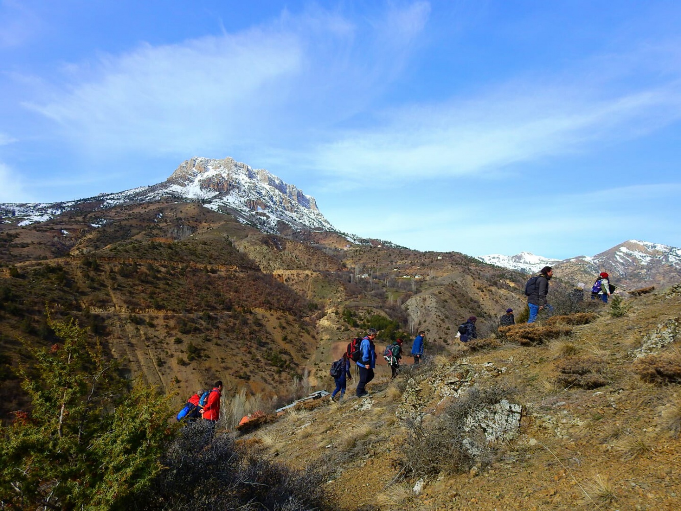 Gümüşhaneli dağcılardan Kadınlar Günü yürüyüşü 15
