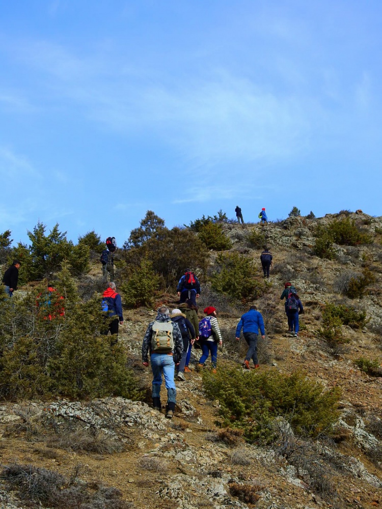 Gümüşhaneli dağcılardan Kadınlar Günü yürüyüşü 22