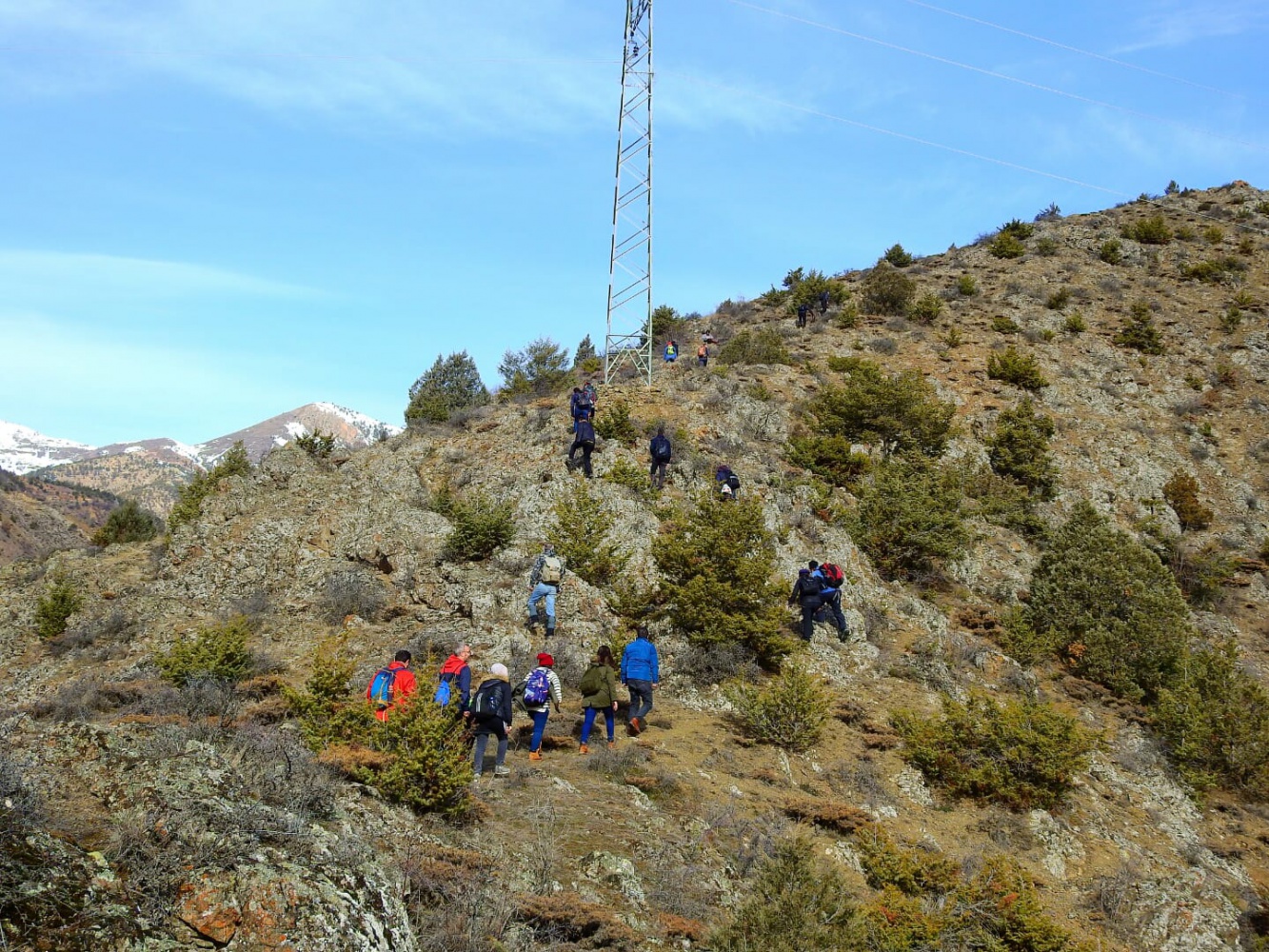 Gümüşhaneli dağcılardan Kadınlar Günü yürüyüşü 17