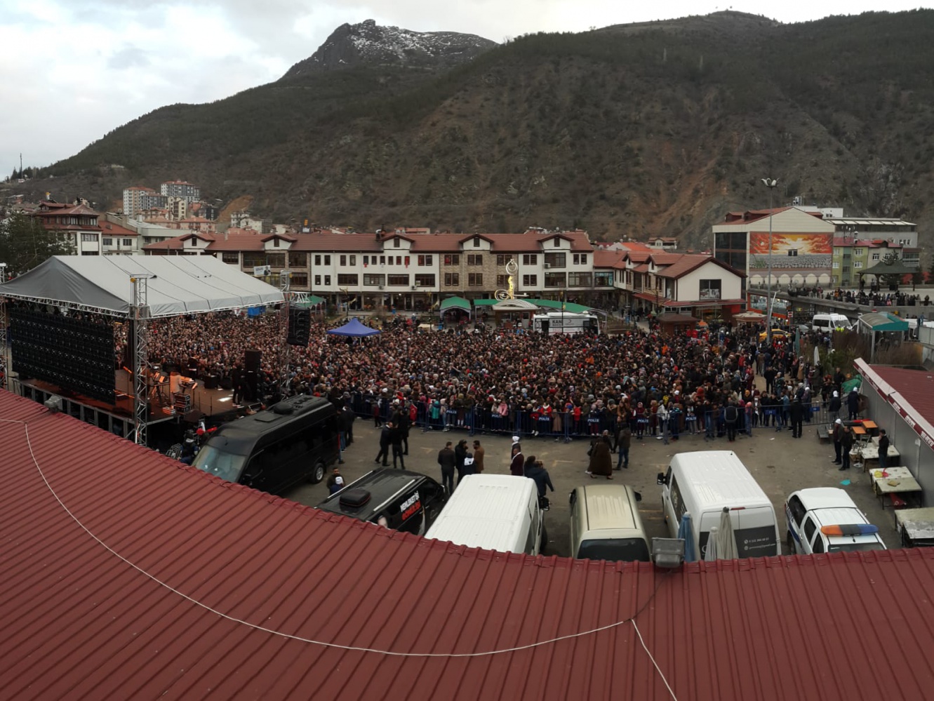 Gümüşhane’de Başkan Çimen’e destek konseri 1