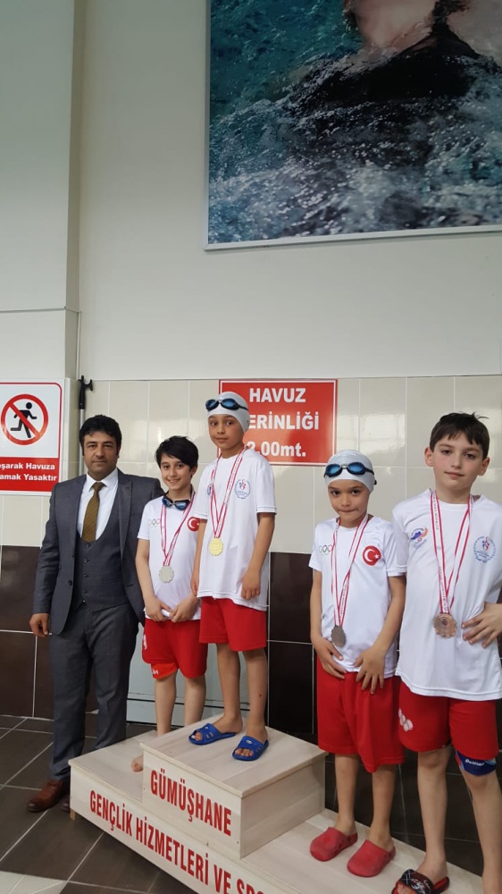 Gümüşhane’de 2.yüzme şampiyonası 1