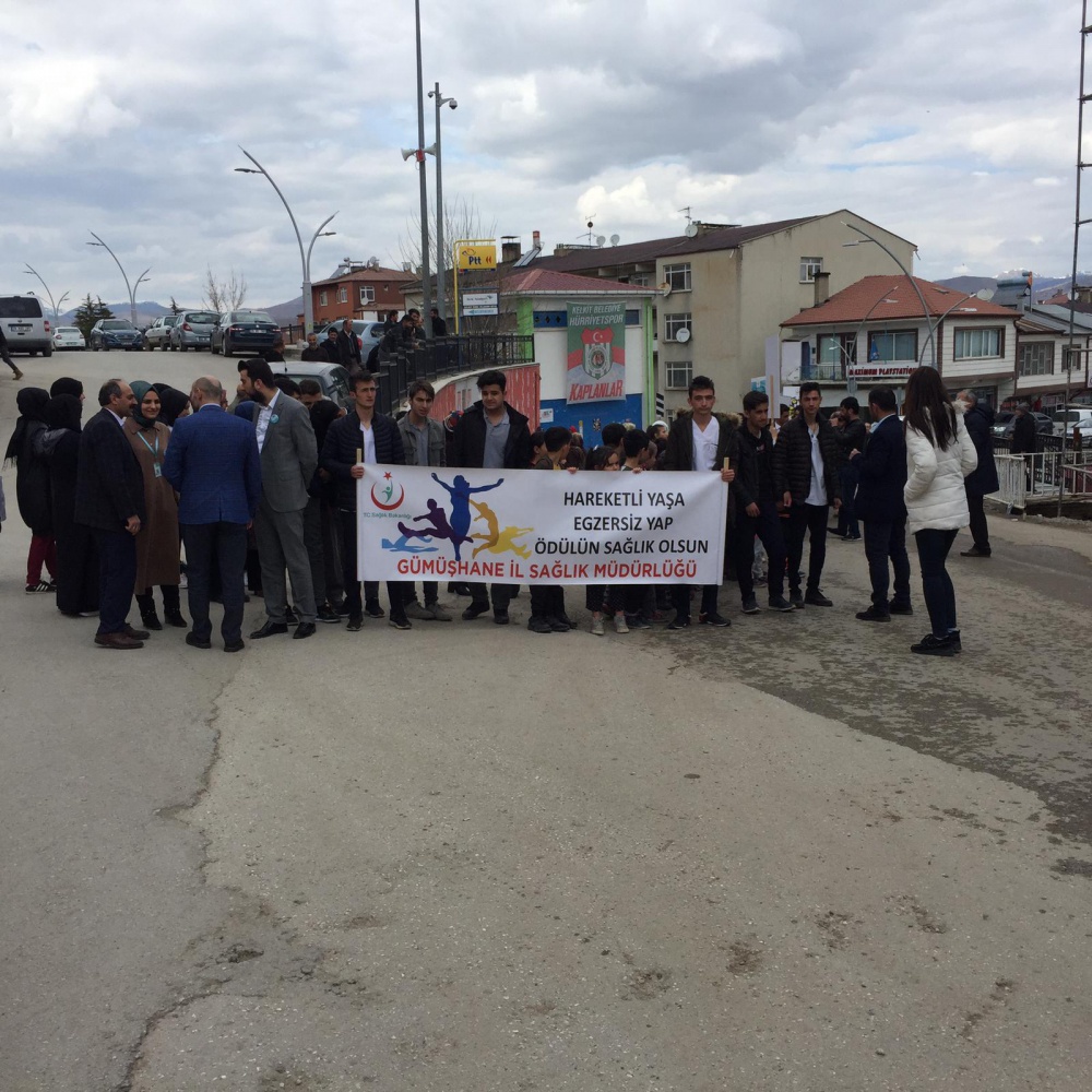 Kelkit’te Sağlık Haftası yürüyüşü 10