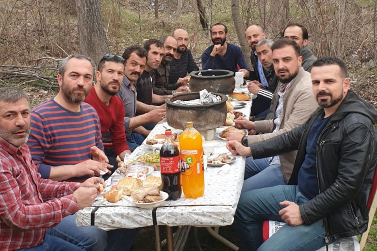 Madenciler Mescitli köyünde stres attı 3