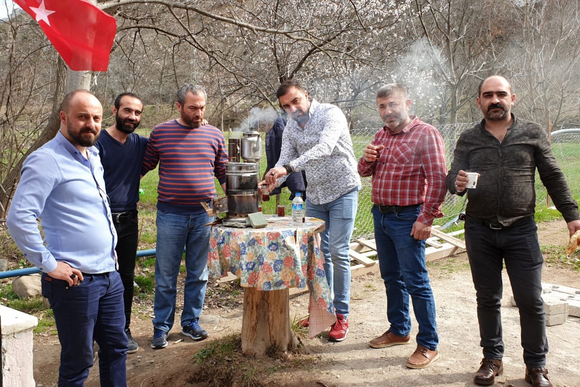 Madenciler Mescitli köyünde stres attı 7