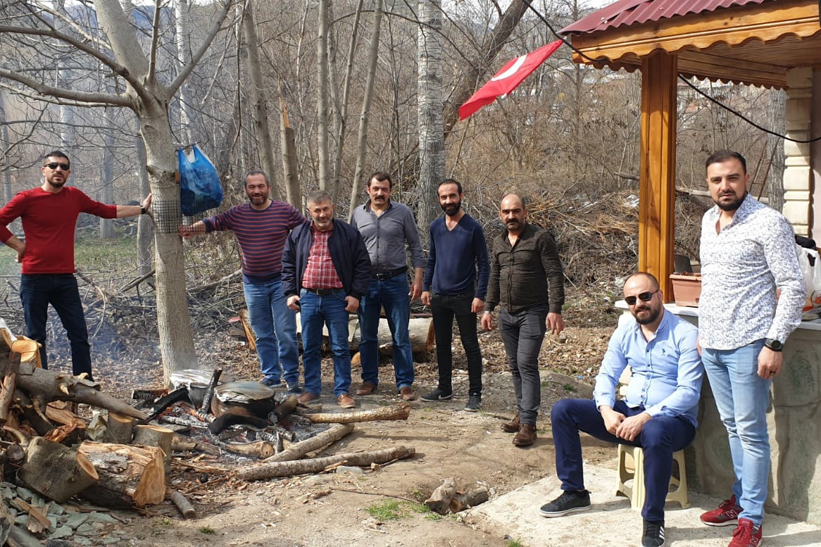 Madenciler Mescitli köyünde stres attı 5