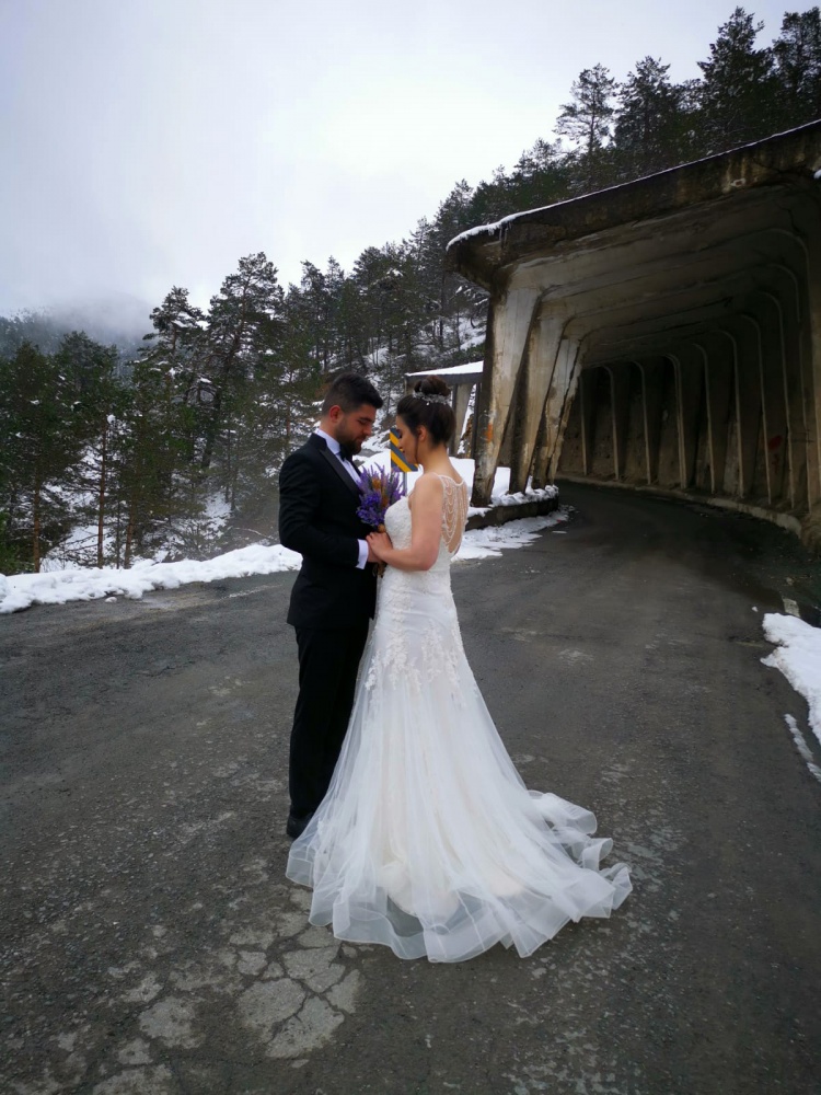 Eroğlu çiftinden sıradışı düğün albümü 4