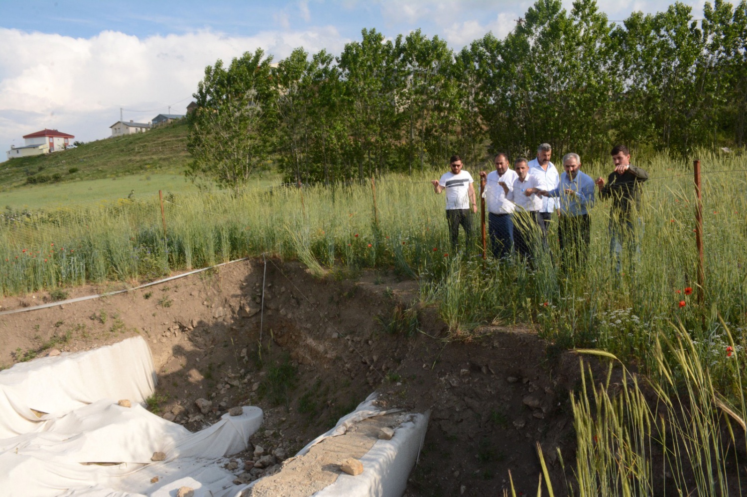 Başkan ve üyeler Satala’da 7