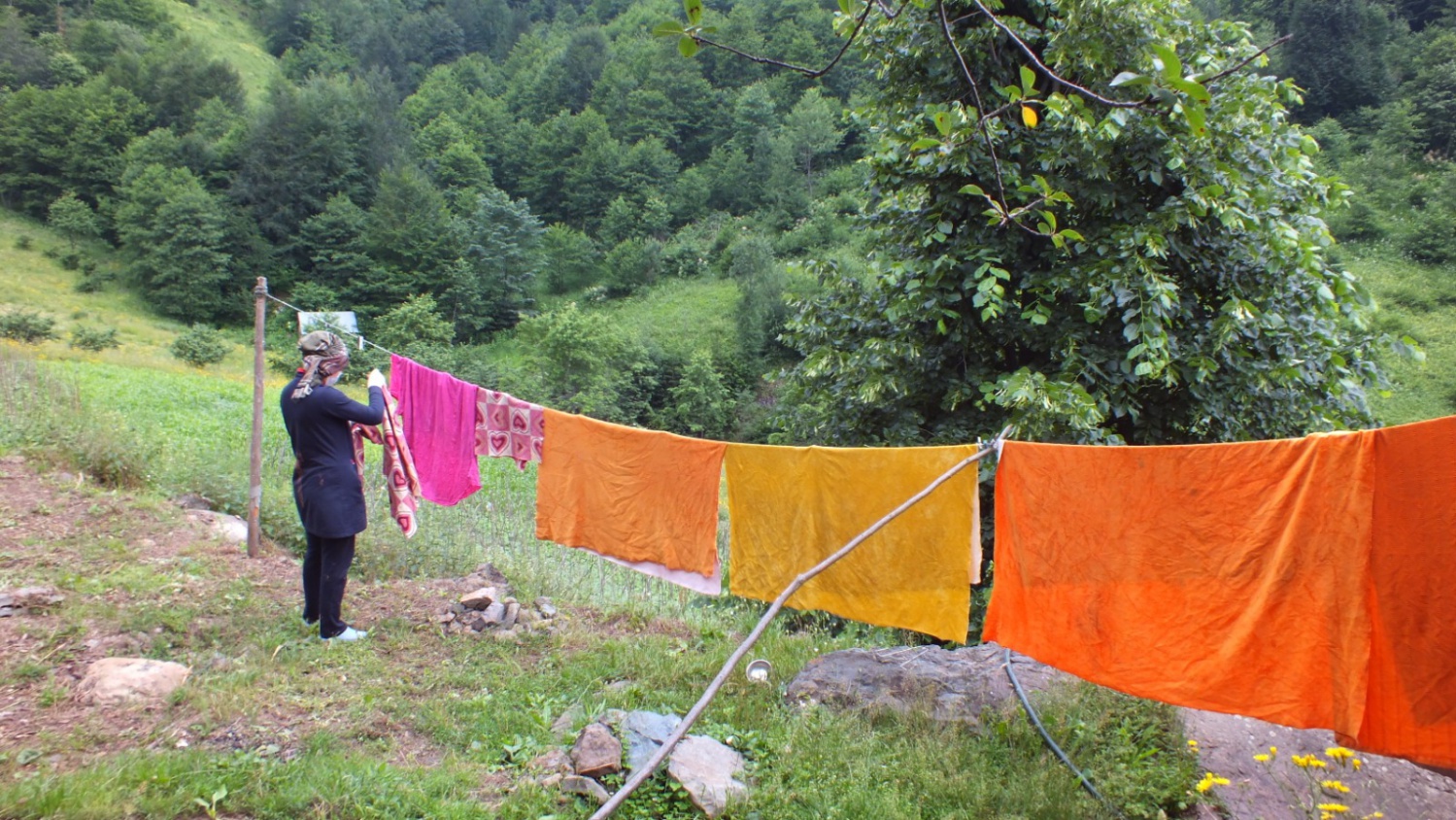 Kürtün’de yalnız yaşayan yaşlılara devletin şefkat eli değdi 7