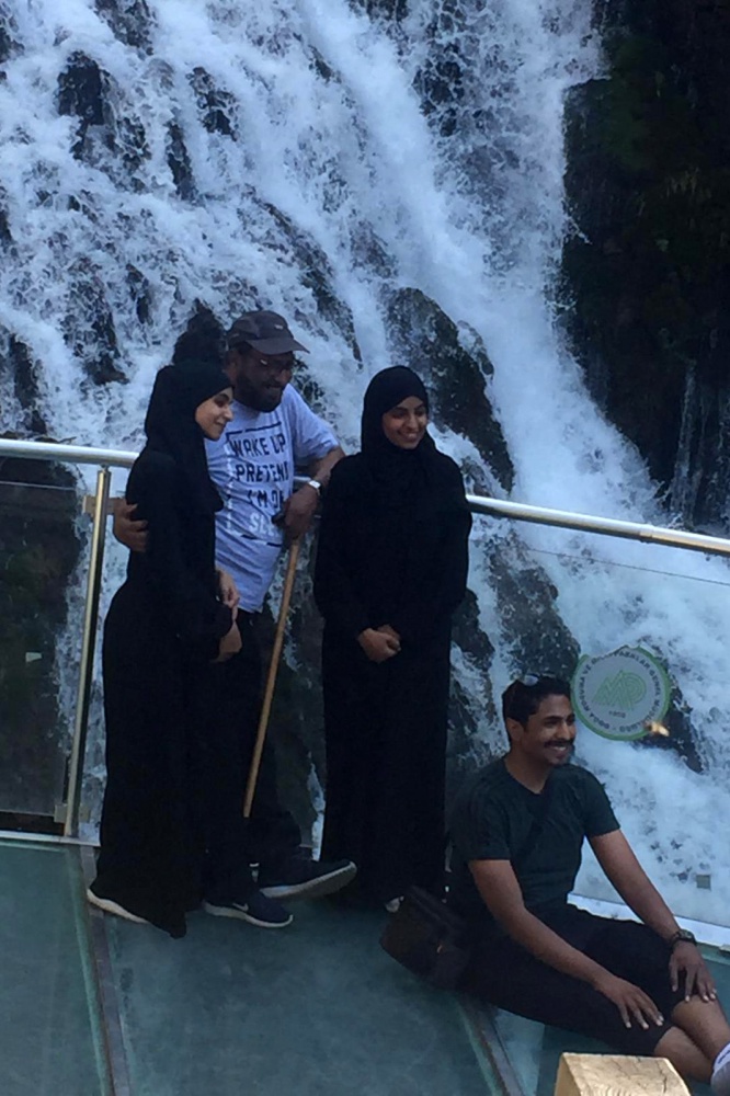 Arap turistler akın akın Tomara Şelalesine geliyor   2