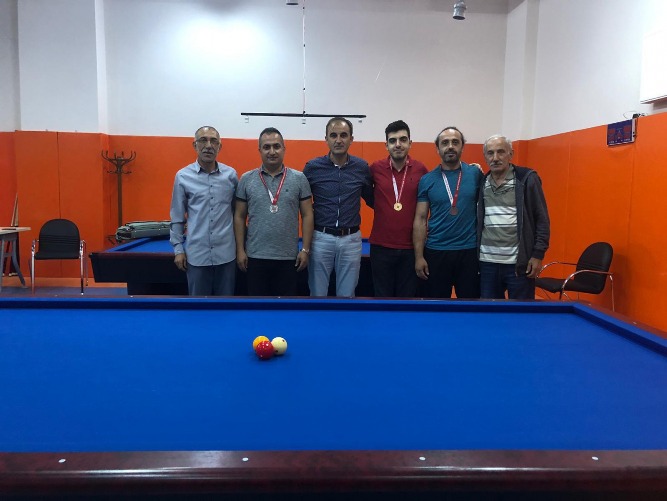 Bilardo il şampiyonası yapıldı 1
