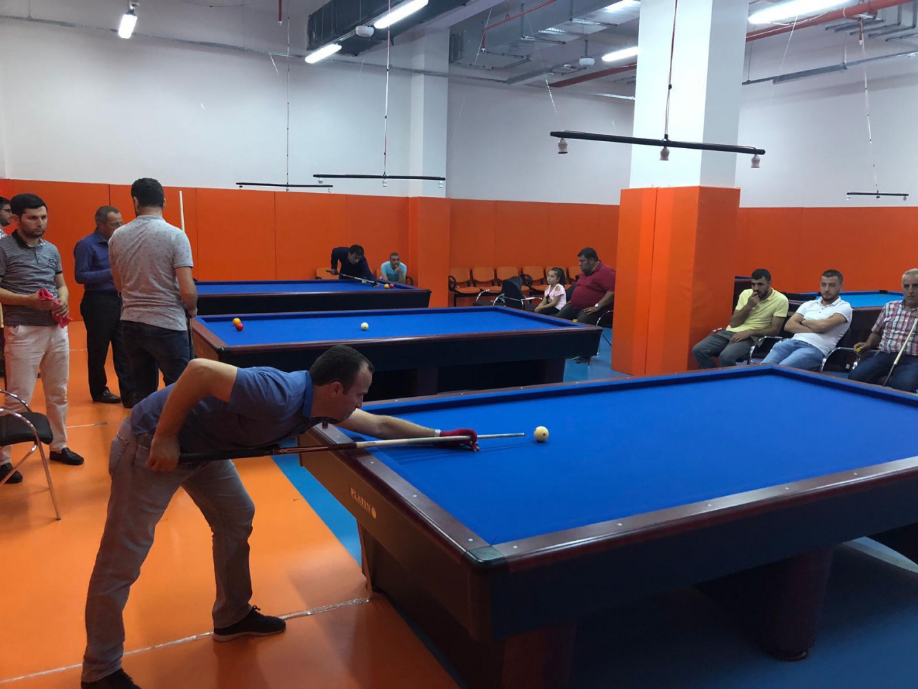 Bilardo il şampiyonası yapıldı 2