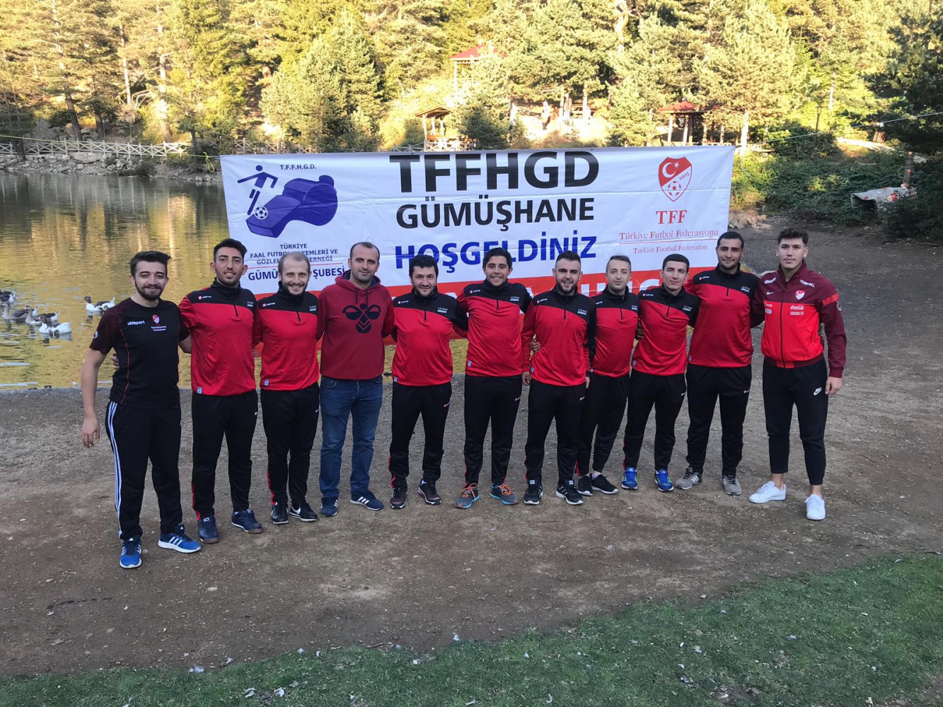 Hakem ve gözlemciler Limni Gölünde enerji topladı 5