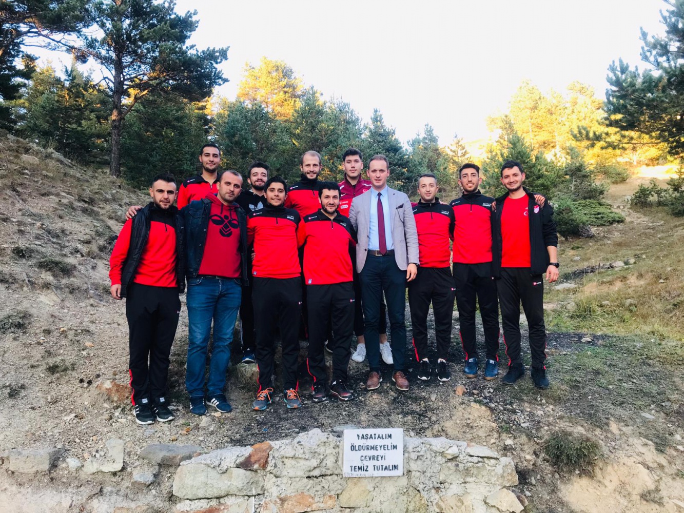 Hakem ve gözlemciler Limni Gölünde enerji topladı 4