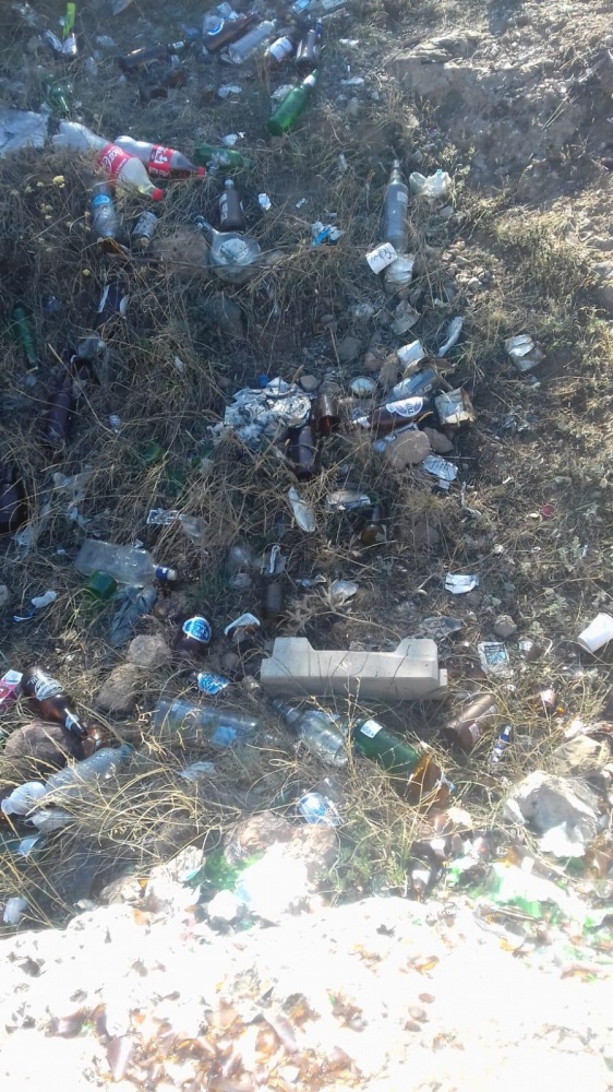 Bir kamyon dolusu şişe toplandı, devamı da var 19