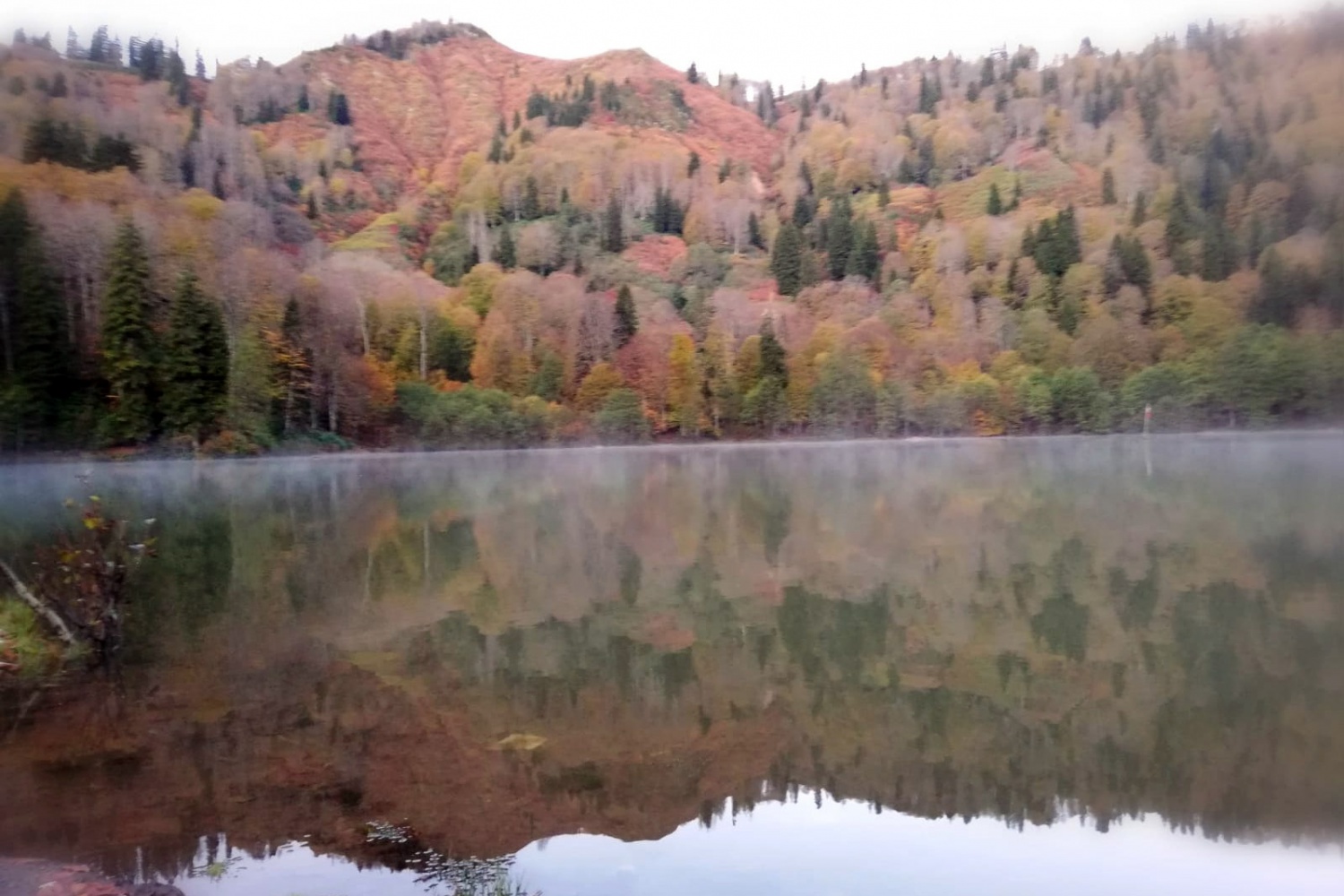 Gümüşhaneli dağcılar Karagöl’de kamp kurdu 1