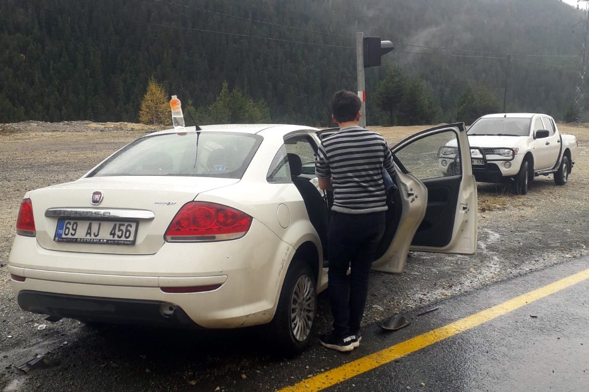 Zigana dağında trafik kazası: 3 yaralı 1