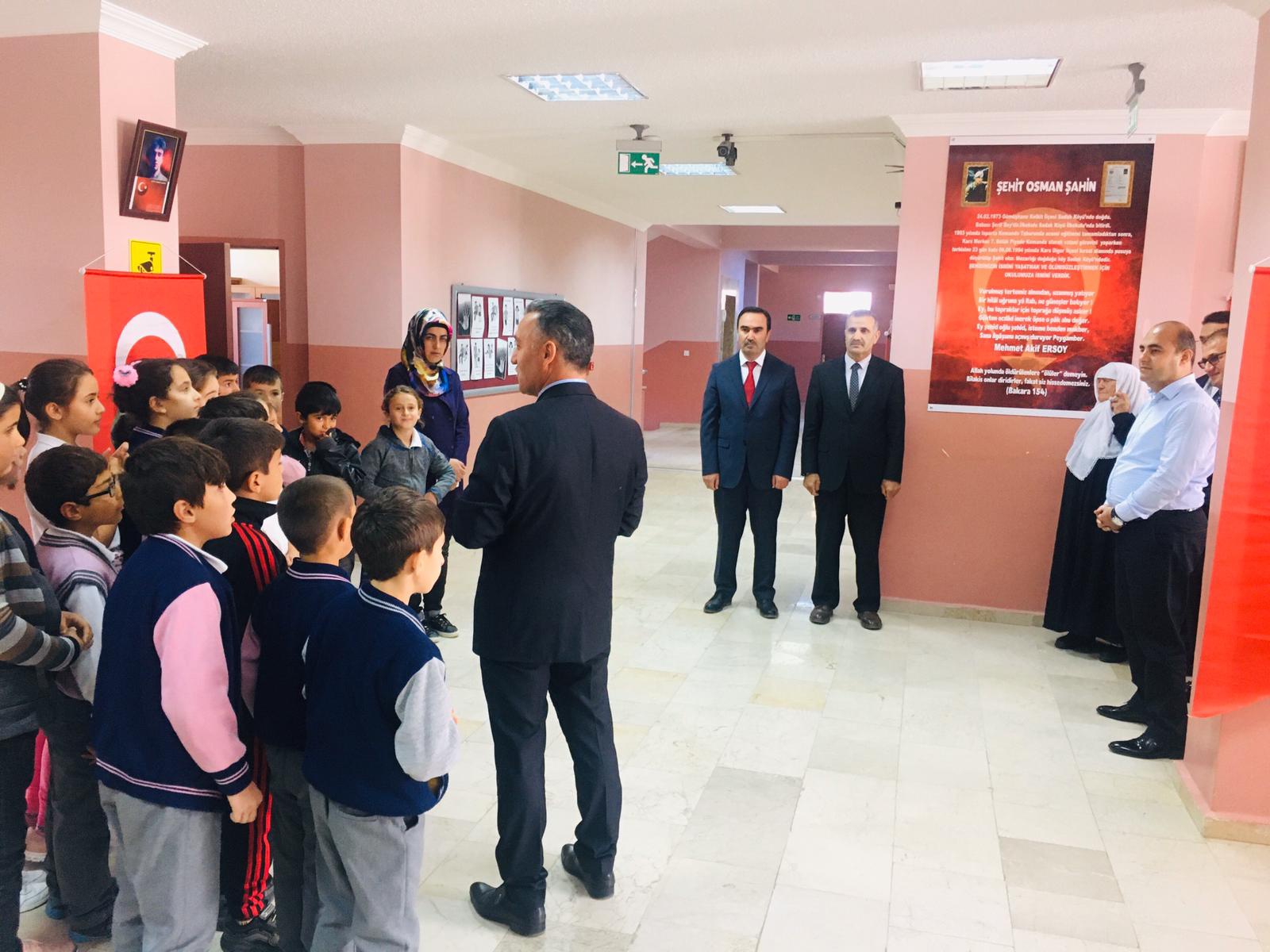 Kaymakam Aydın’dan şehit ailesine ziyaret 6