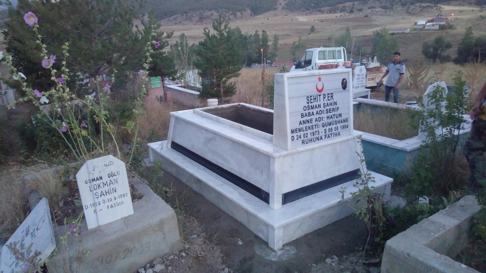 Kaymakam Aydın’dan şehit ailesine ziyaret 9