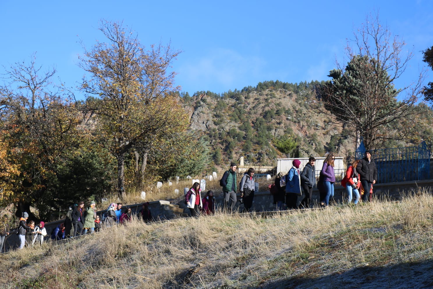 Gümüşhaneli dağcılar Zigana’da sonbahar ve kışı bir arada yaşadı 6