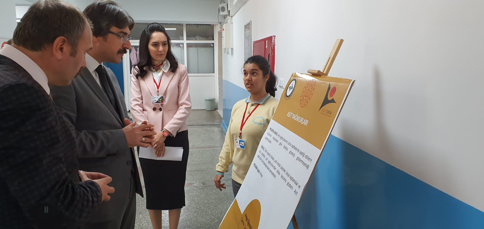 Atatürk Ortaokulunda TÜBİTAK bilim fuarı 1