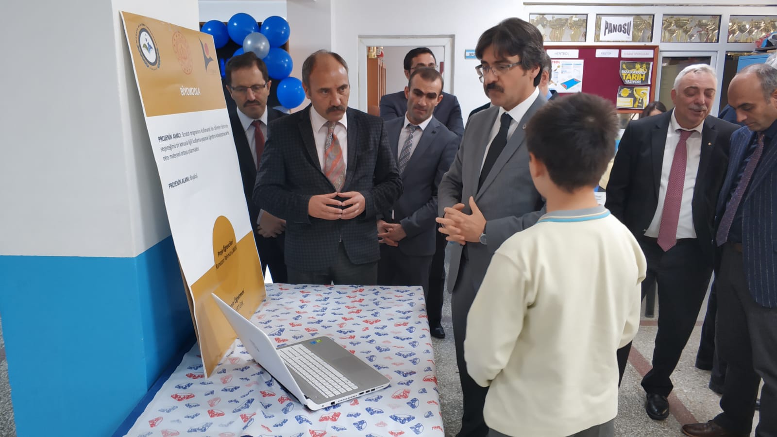 Atatürk Ortaokulunda TÜBİTAK bilim fuarı 7