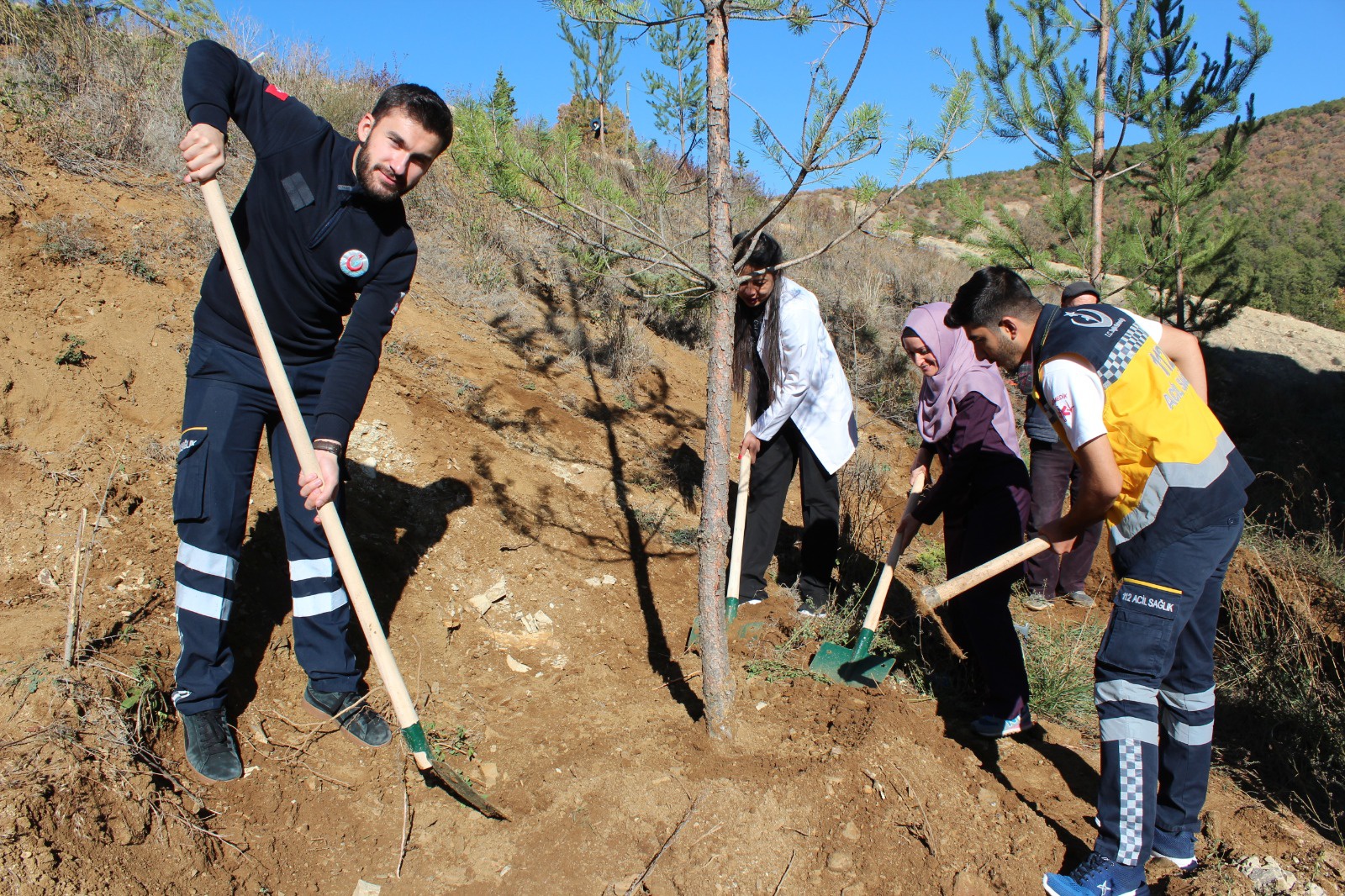Şiran’da bir dikili ağaçları oldu 23