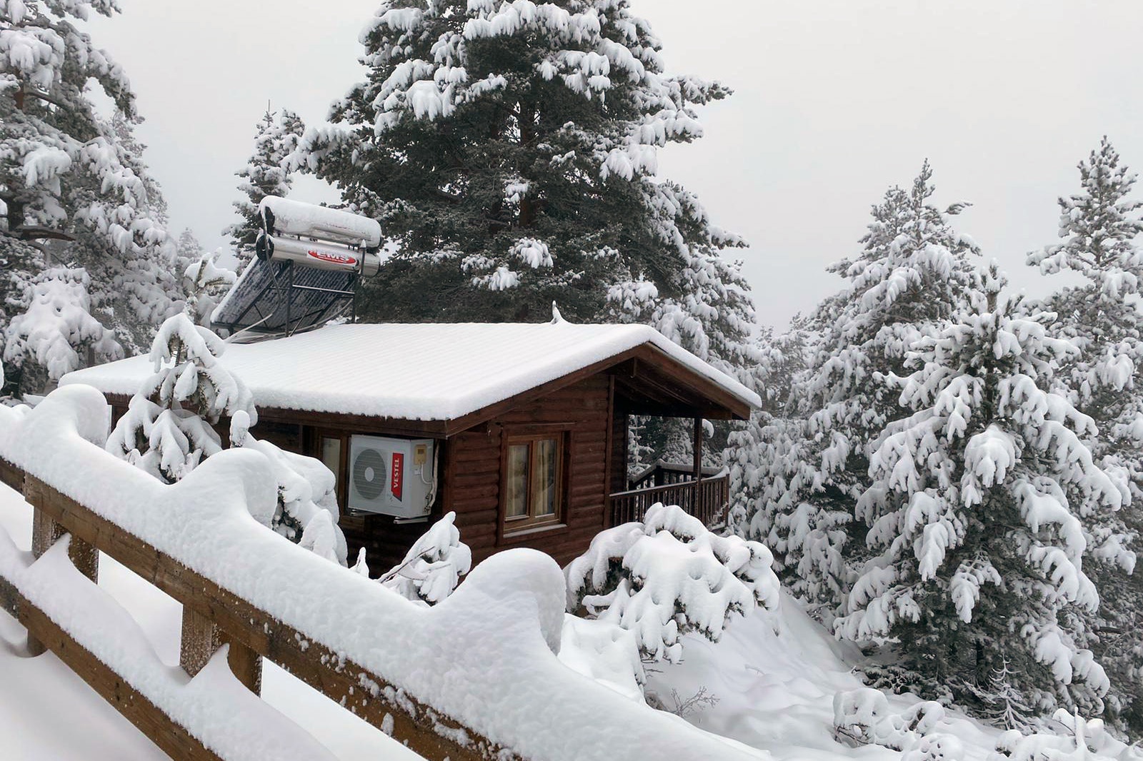 Gümüşhane’de kar yağışı 2