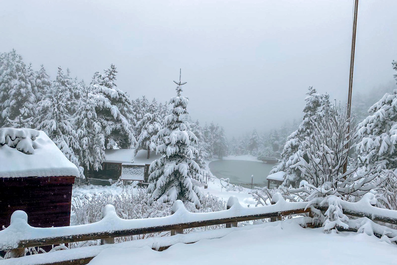 Gümüşhane’de kar yağışı 6