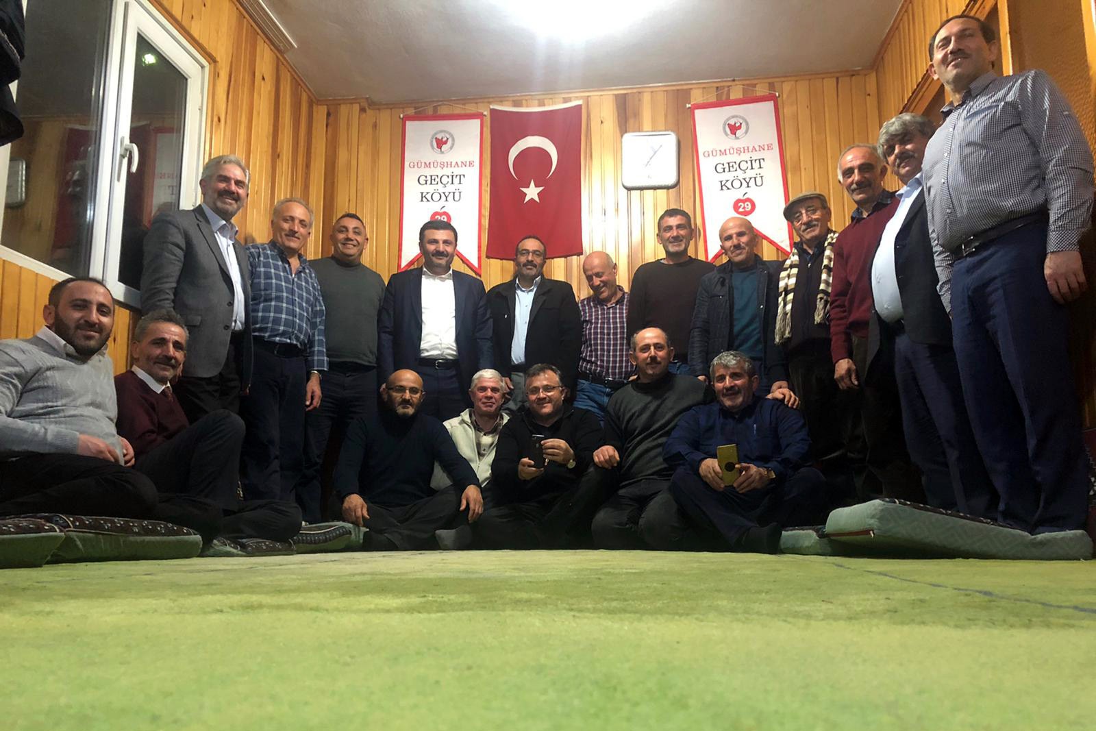 Köy muhtarları Gümüşkaya Köyü’nde buluştu 2