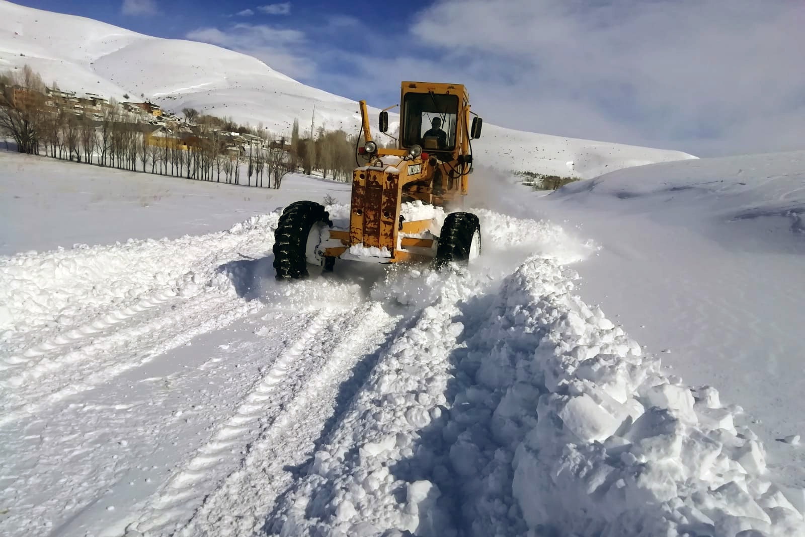Gümüşhane yılın soğuk gecesini yaşadı 6