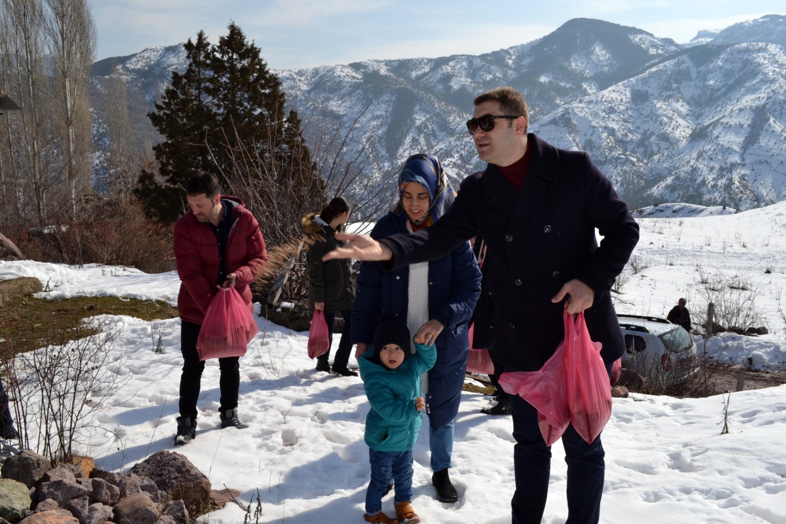 Torul’da yaban hayatı unutulmadı 2