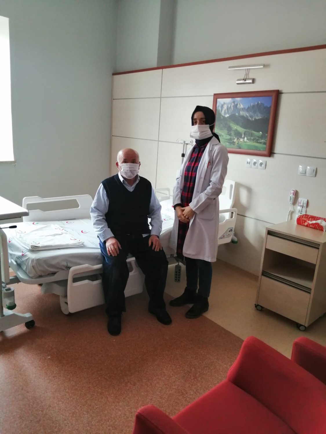 Gümüşhane Devlet Hastanesinde koronavirüs tatbikatı 4