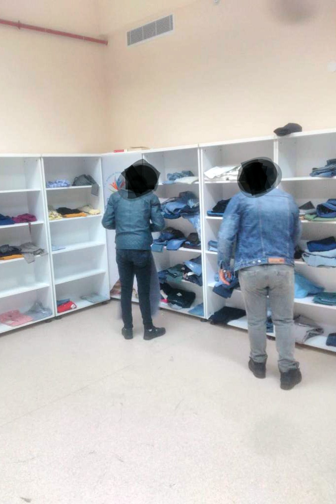 Gümüşhane Gençlik Merkezi 'Giysi Rafı' oluşturdu 1