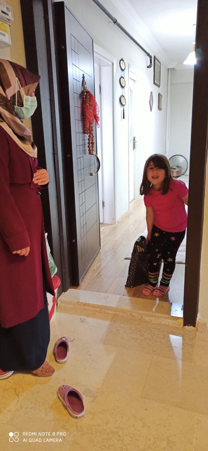 Kur’an Kursu öğreticileri minikleri unutmadı 1