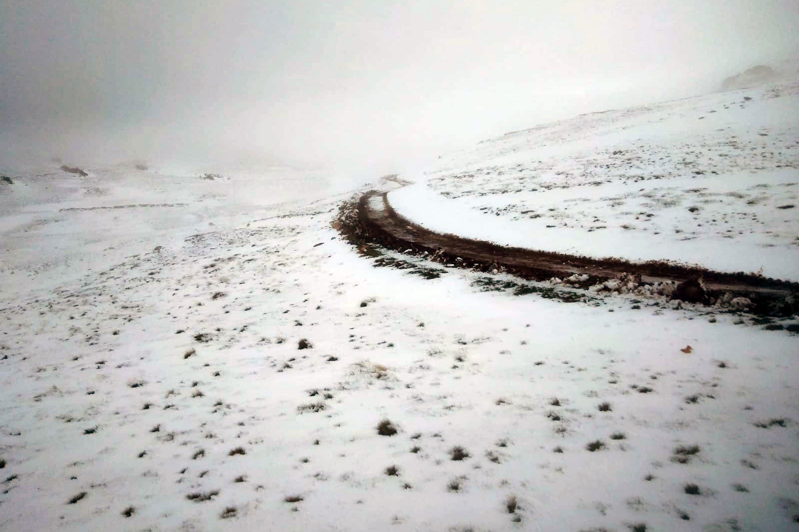Yaylada mahsur kalan vatandaşların imdadına Özel İdare ekipleri yetişti 7