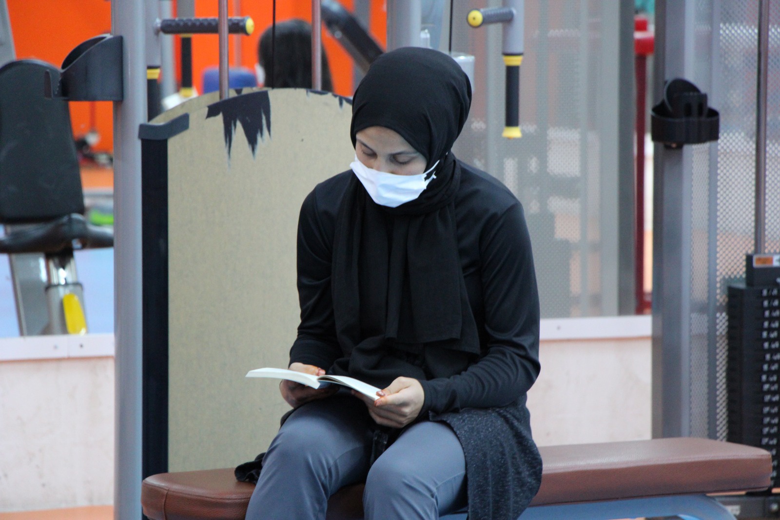 Gümüşhane’de sporcular her antrenmandan önce kitap okuyor 10