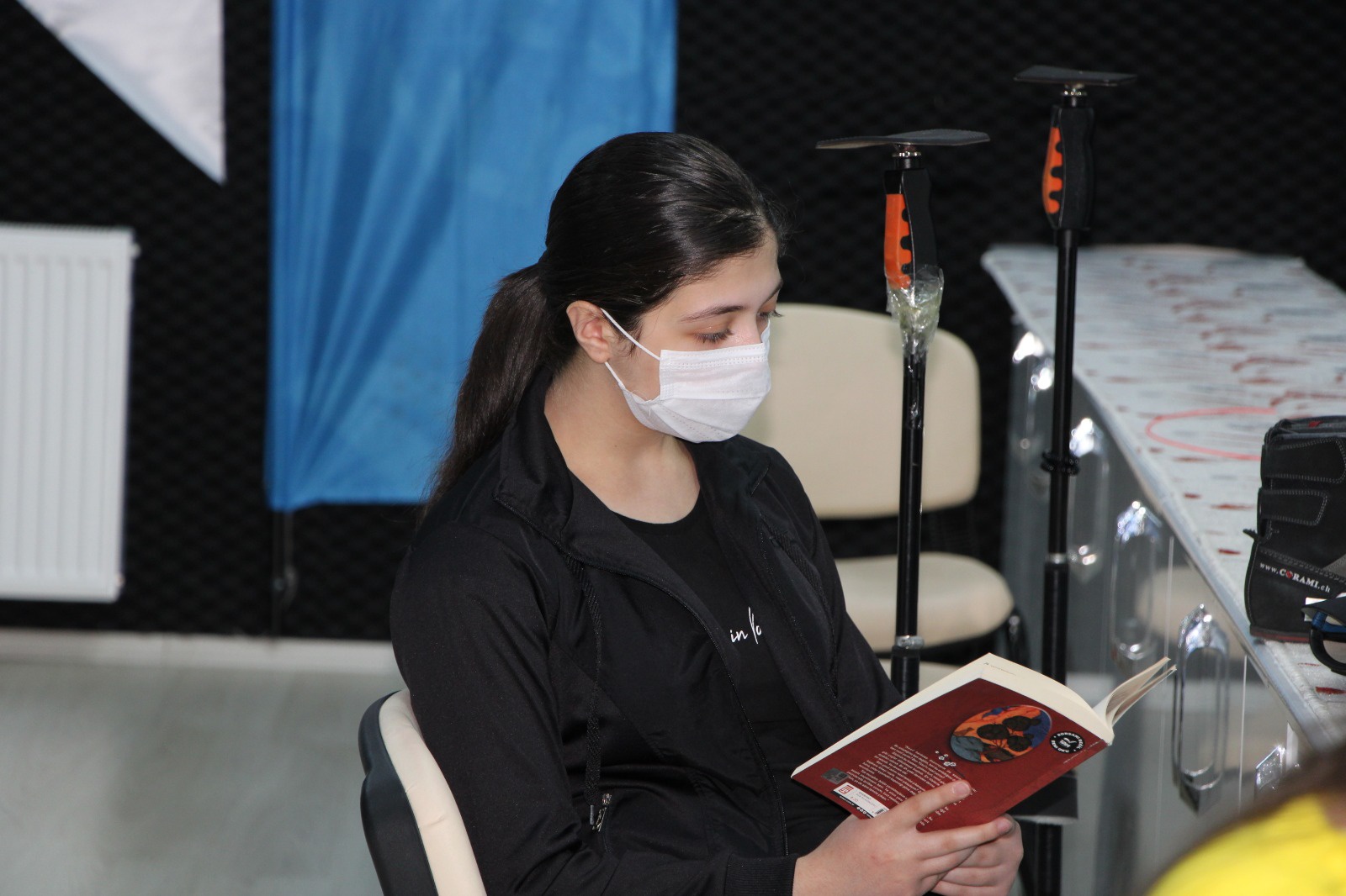 Gümüşhane’de sporcular her antrenmandan önce kitap okuyor 3