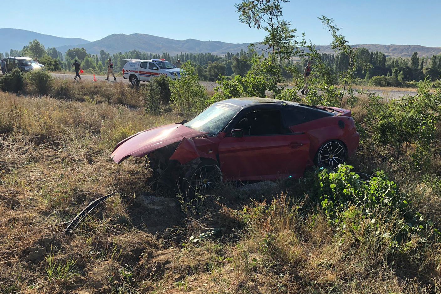 Şiran'da trafik kazası: 1 ölü 5