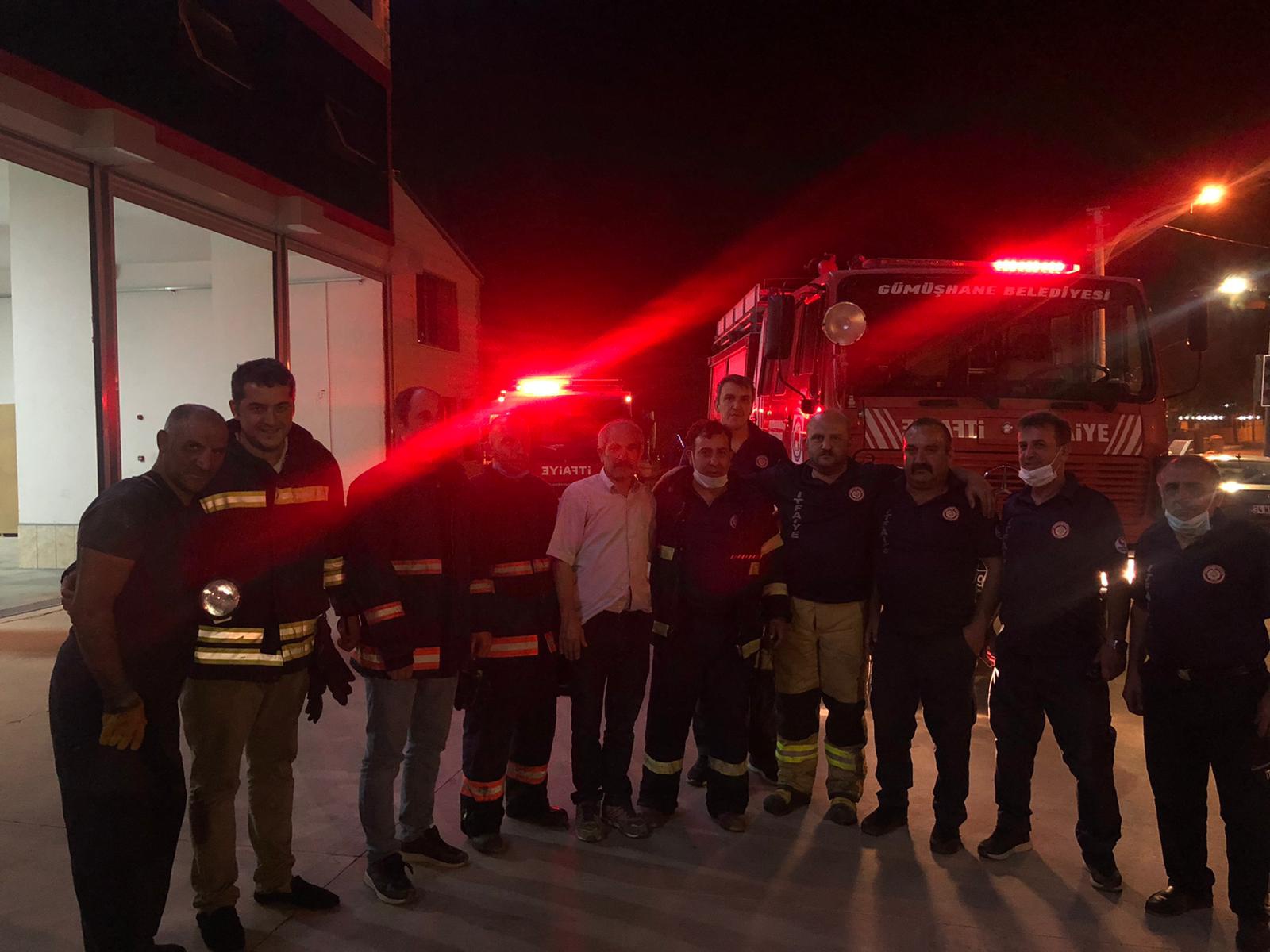 Gümüşhane’den ardı ardına yangın haberleri 4