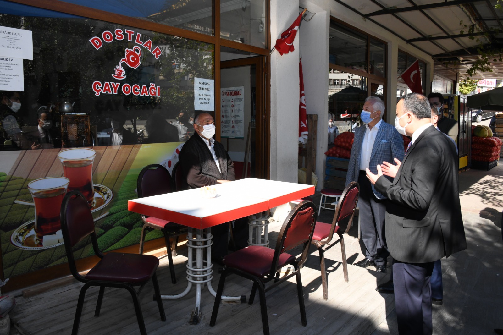 Gümüşhane'de Covid-19 denetimi 1