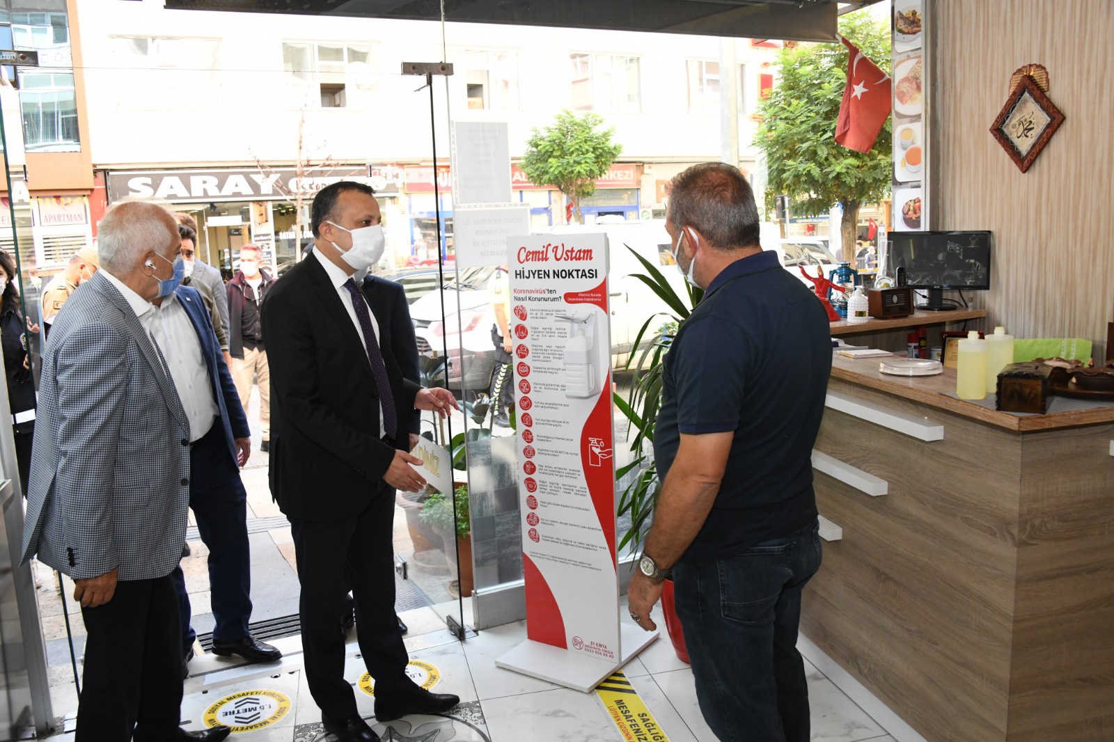 Gümüşhane'de Covid-19 denetimi 4