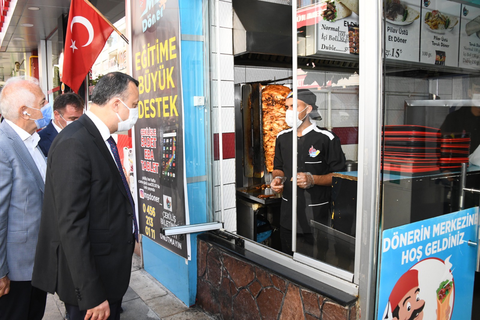 Gümüşhane'de Covid-19 denetimi 7