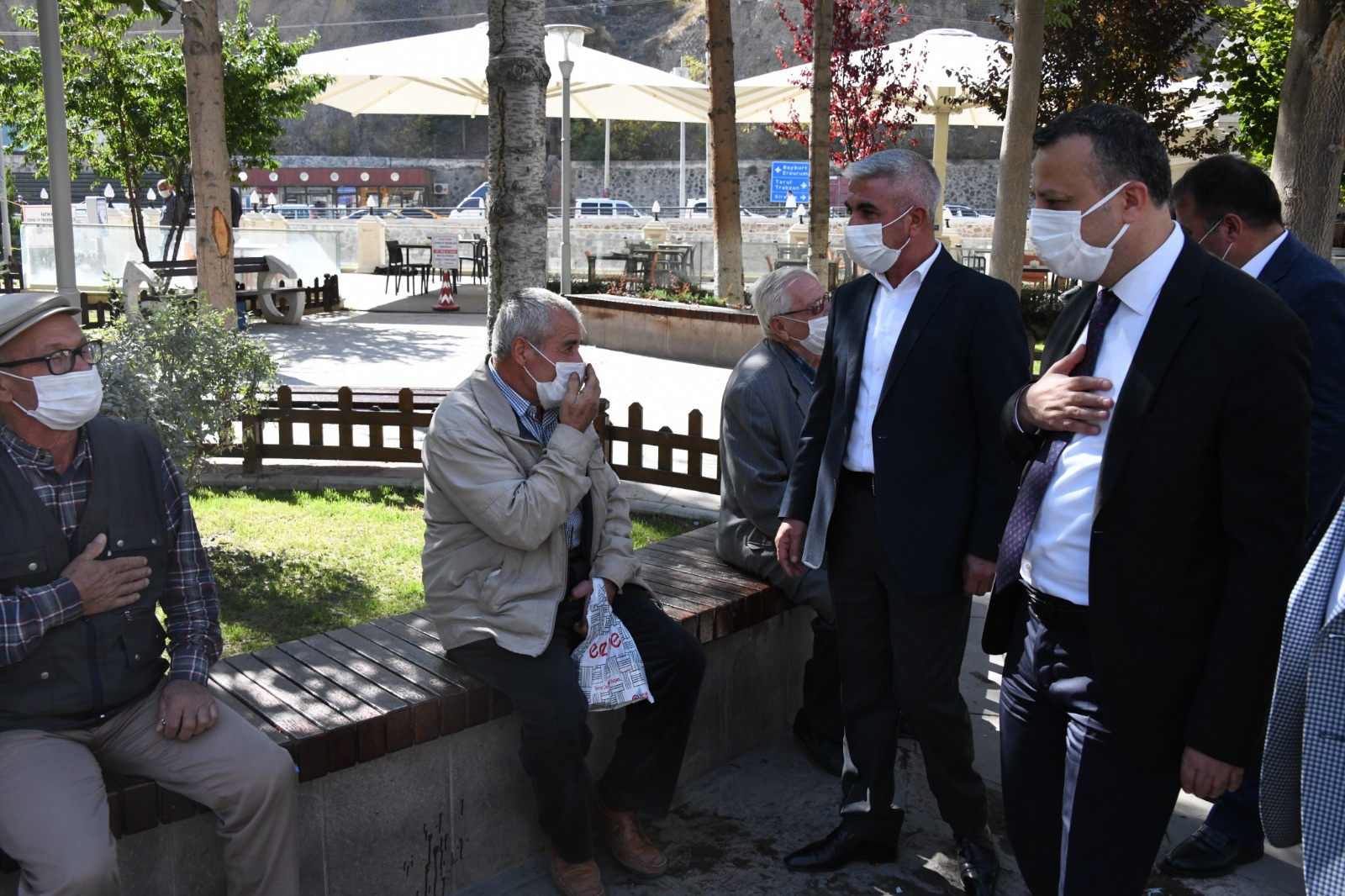 Gümüşhane'de Covid-19 denetimi 8