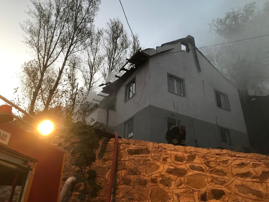 Dölek köyünde korku dolu anlar 6