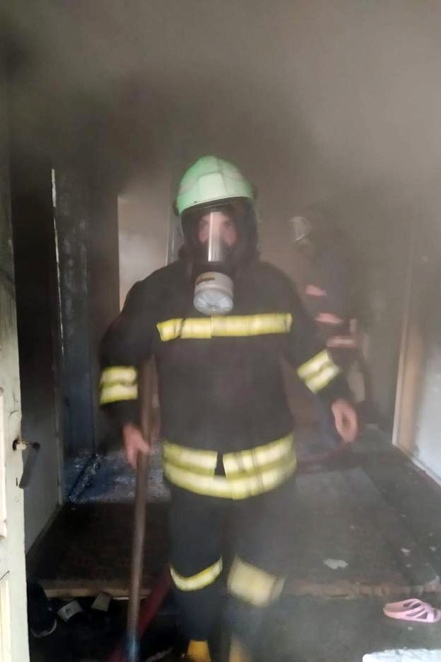 Gümüşhane’de Afganların kaldığı ev küle döndü 5