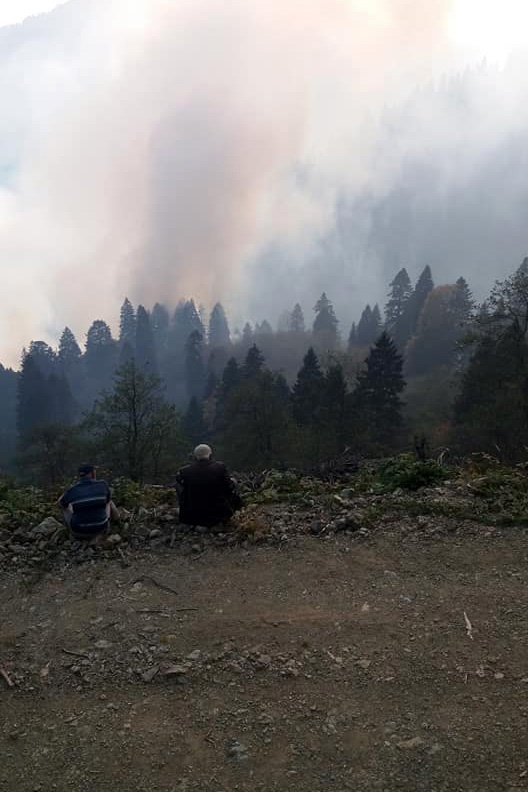 Kürtün’deki yangınlar kontrol altına alındı 3