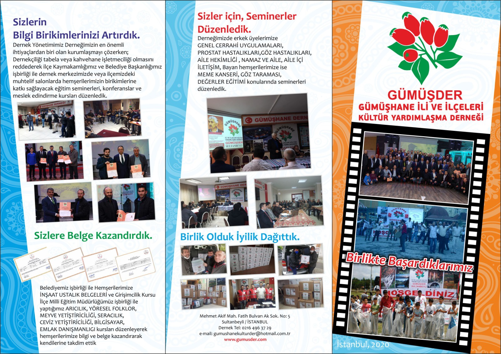 GÜMÜŞDER bir araya gelemediği hemşehrilerine mektup yazdı 10