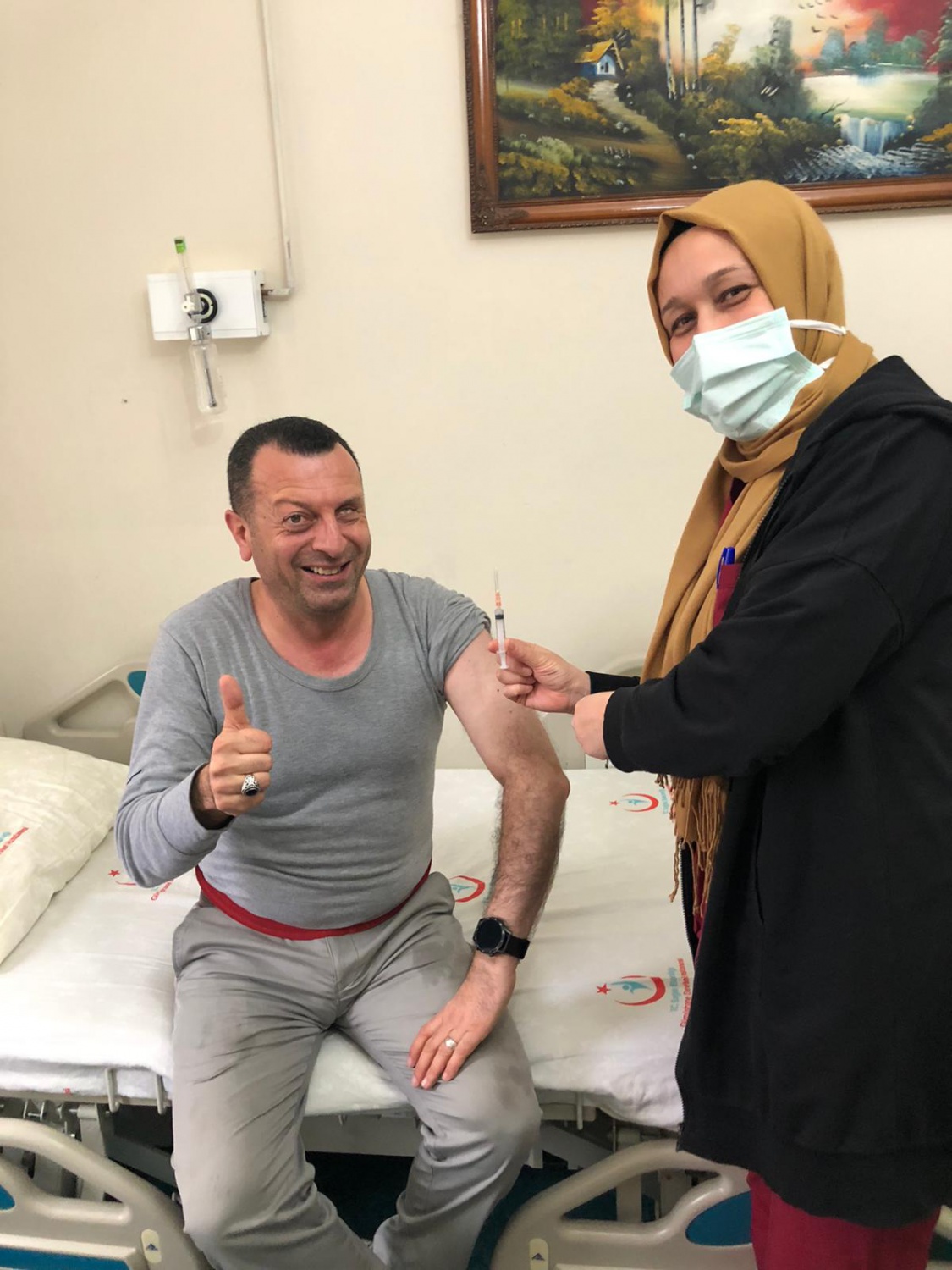 Gümüşhane’de Covid-19 aşılaması başladı 15